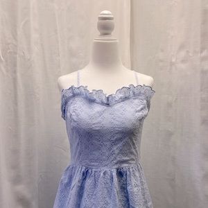 Pale blue urban outfitters dress